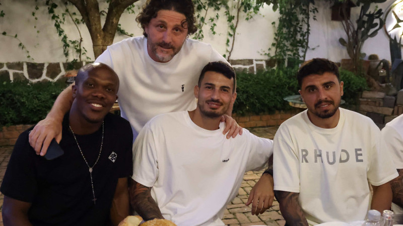 Futbol A Takımımız yemekte bir araya geldi