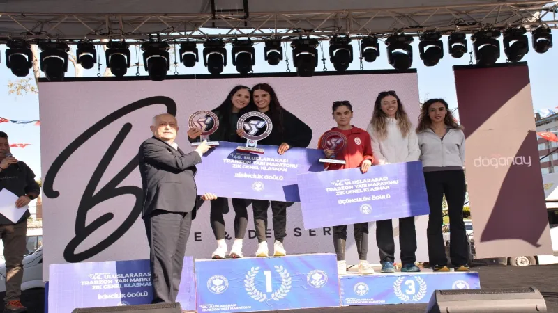 Trabzon'da ödüller sahiplerini buldu