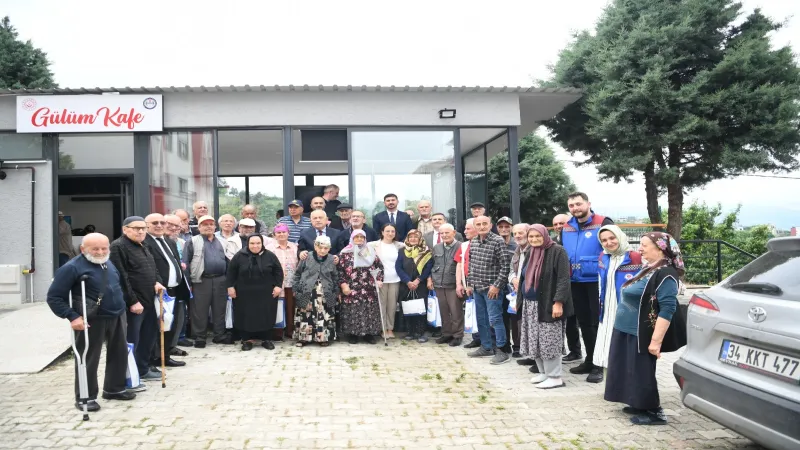 Trabzon'da huzurevi sakinlerine anlamlı ziyaret