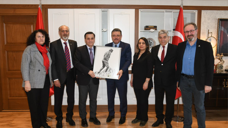 Atatürkçü Düşünce Derneği Trabzon Şubesi’nden Belediye Başkanlarına Ziyaret